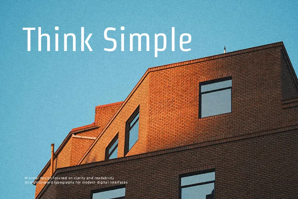 Strait Font Sans Serif Font Preview for Headline