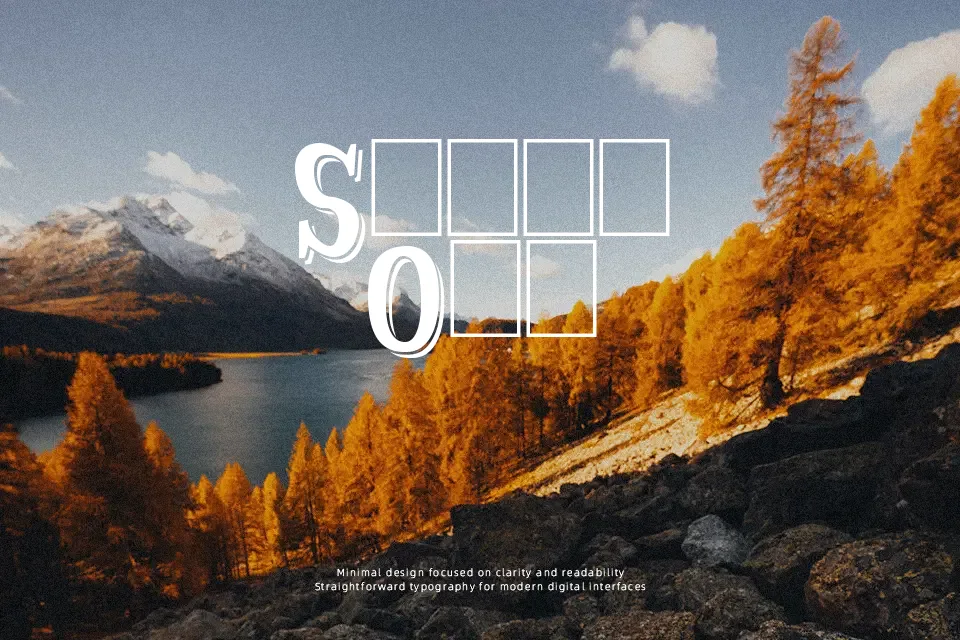Strange Shadow Font Font Preview for Bold Headline