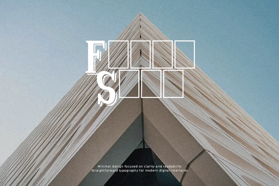 Strange Shadow Font Font Preview for Creative Website