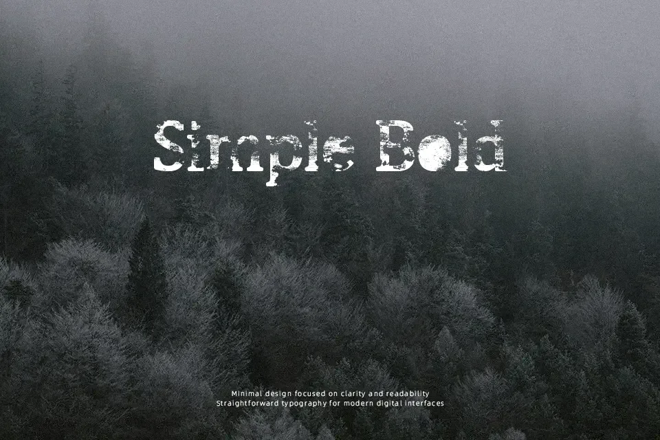 Street Blues Trial Font Font Preview for Grunge Poster
