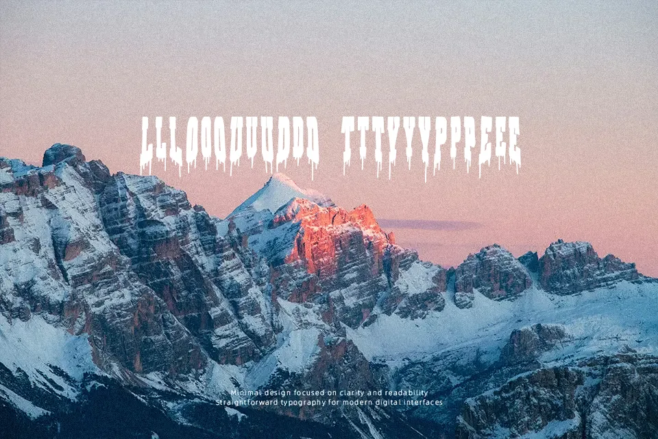 Street Monogram Font Font Preview for Artistic Mood
