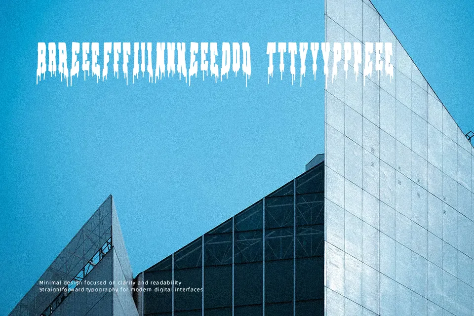 Street Monogram Font Font Preview for Artistic Branding