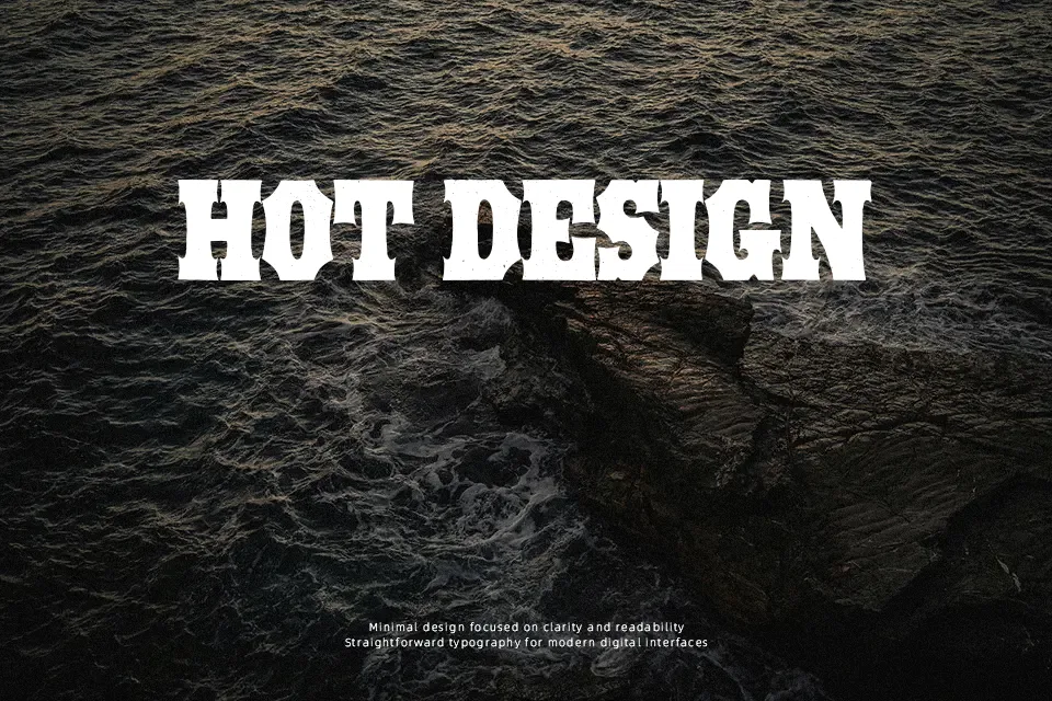 Strongbox Font Slab Serif Font Preview for Poster