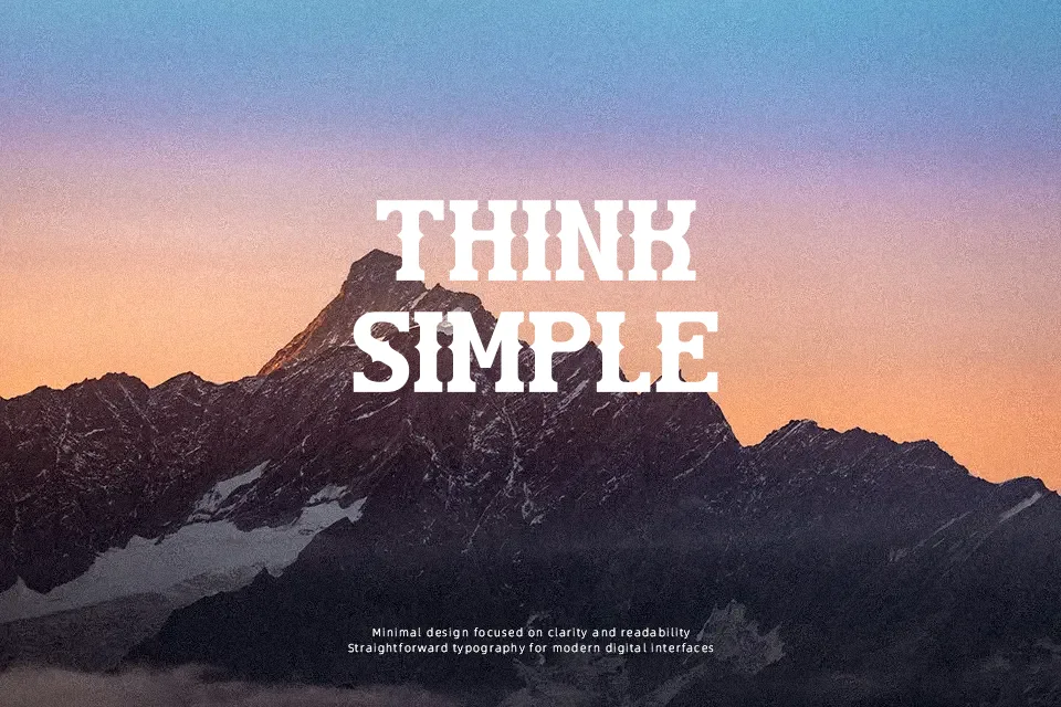 Submarine Font Display Font Preview for Packaging