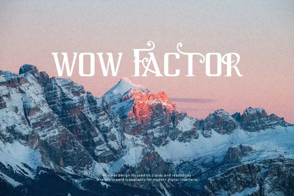 Sucker Font Font Font Preview for Dramatic Mood