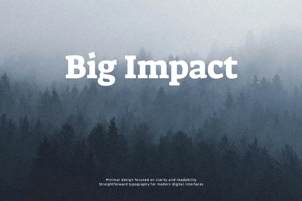 Suez One Font Font Preview for Serious Branding