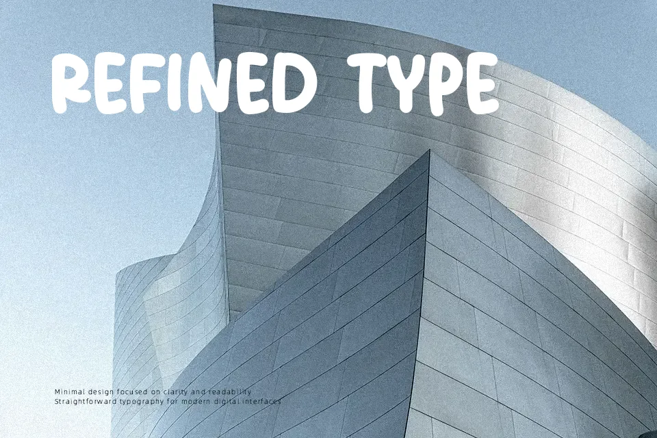 Sugar Donut Font Font Preview for Friendly Mood