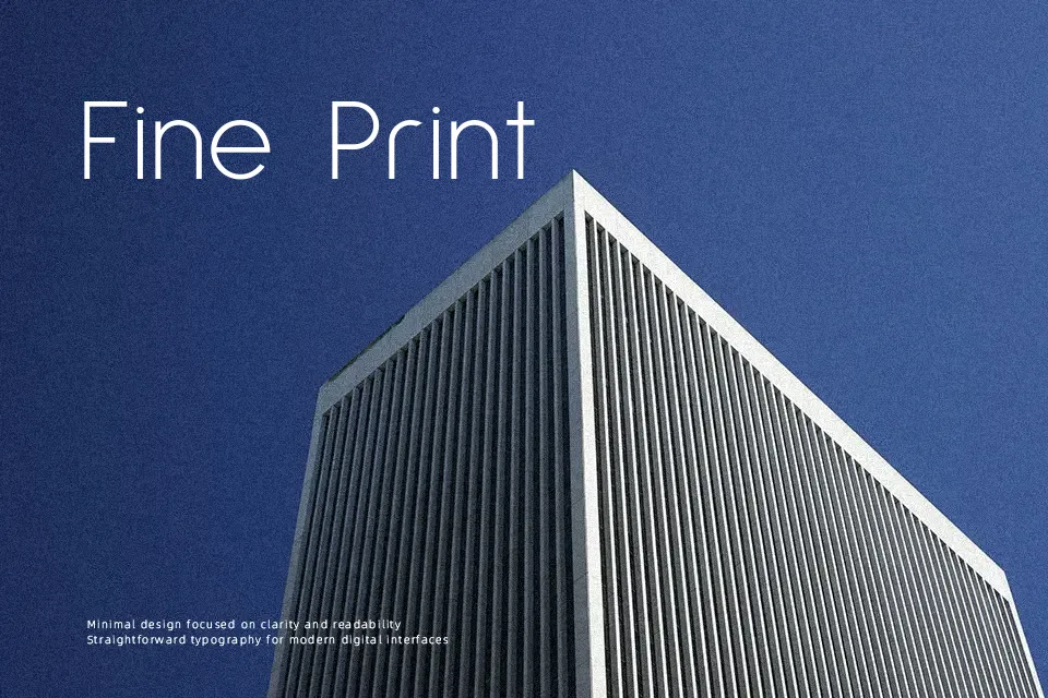 Sulphur Point Font Font Preview for Modern Headline