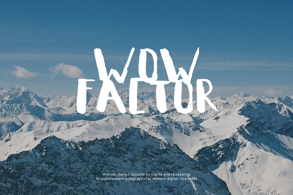 Summeron Font Font Preview for Bold Packaging