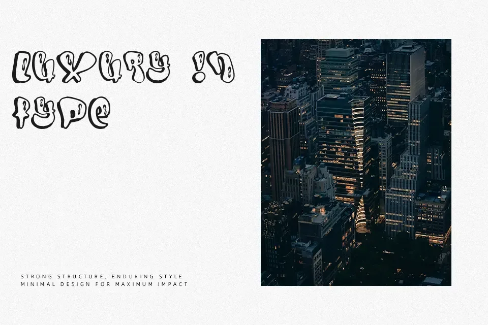 Sumo Font Font Preview in Latin