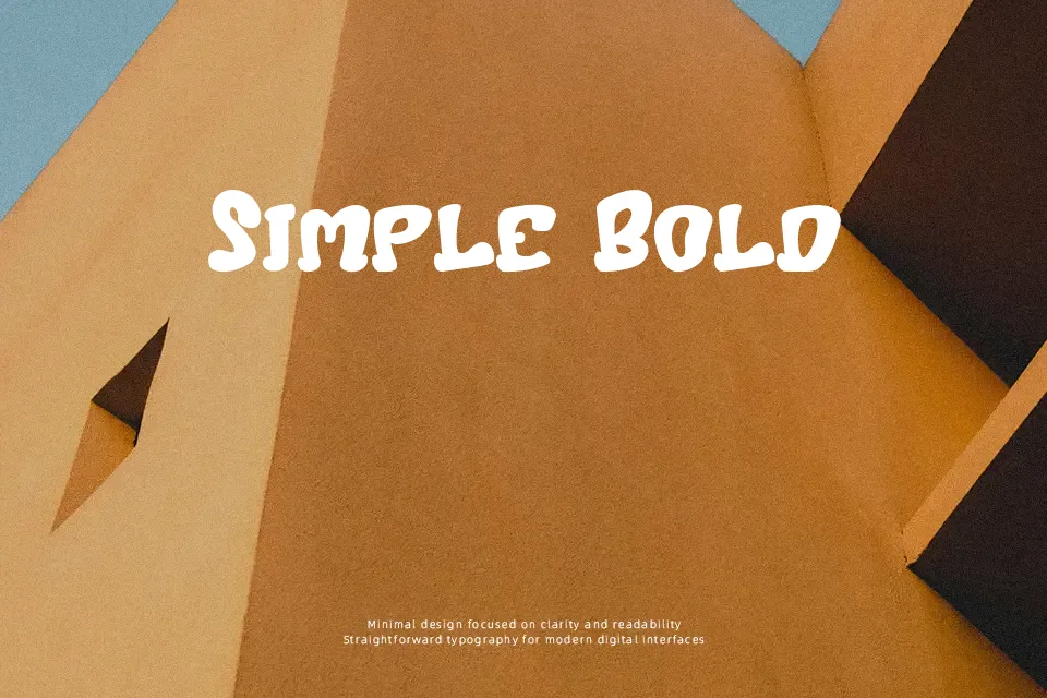 Sunday Cake Font Font Preview for Bubble Poster