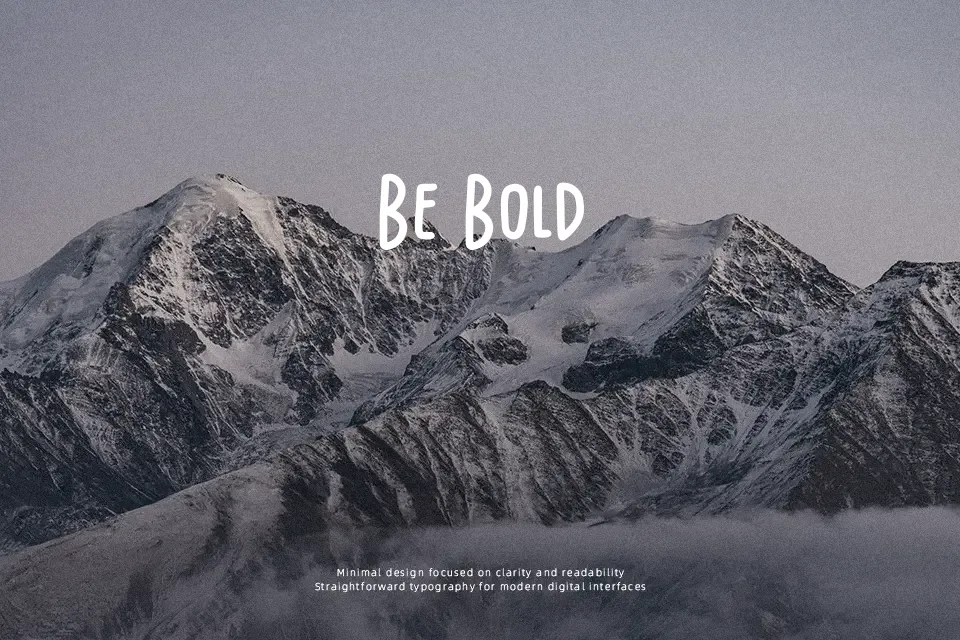 Sunday Mine Font Font Preview for Warm Headline