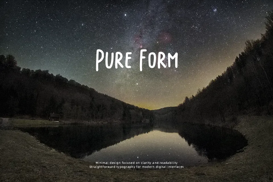 Sunday Mine Font Display Font Preview for Headline