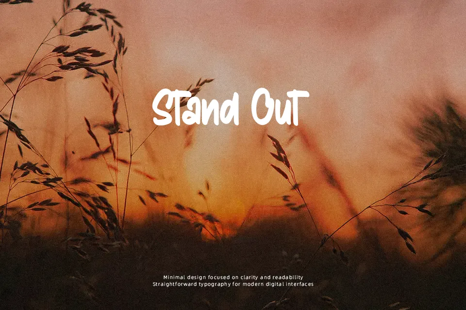 Sunkist Squash Font Font Preview for Bold Headline