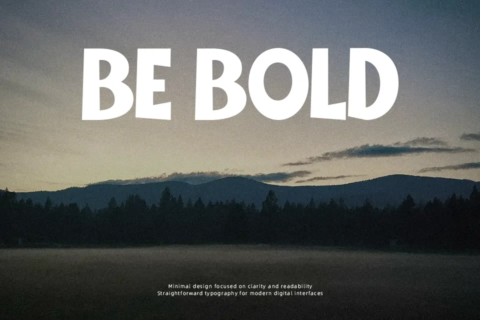 Sunroof & Summer Font Font Preview for Warm Packaging