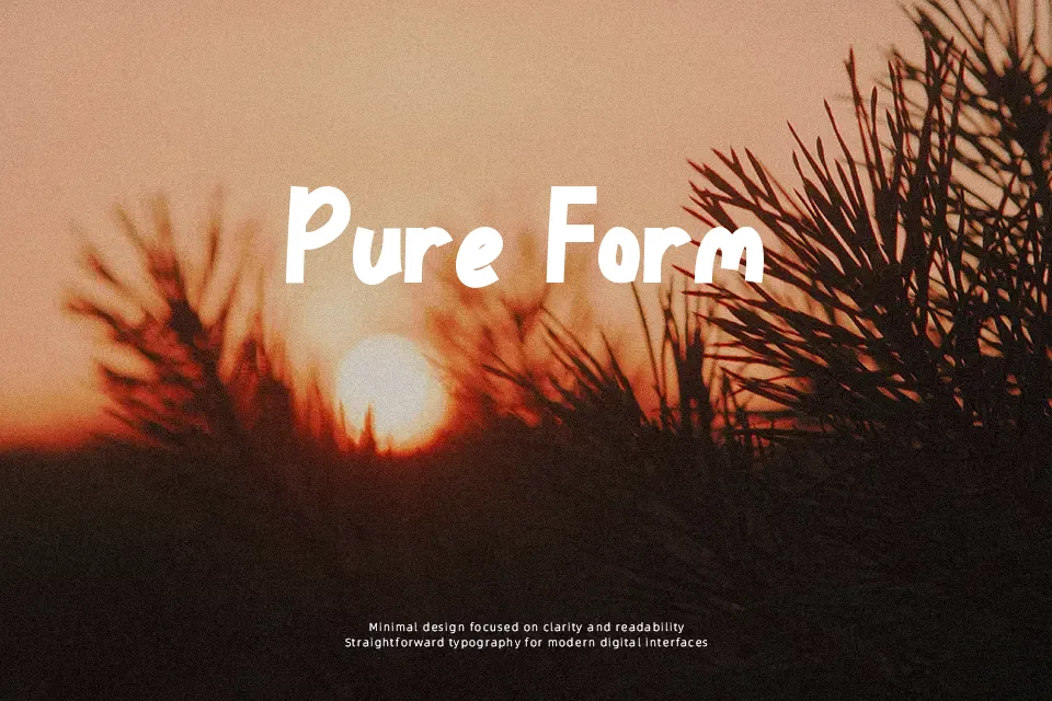 Sunrose Font Decorative Font Preview for Branding