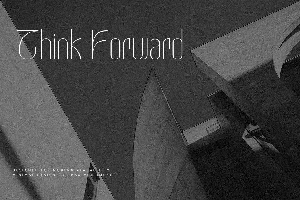 Suorva Font Font Preview for Clean Poster