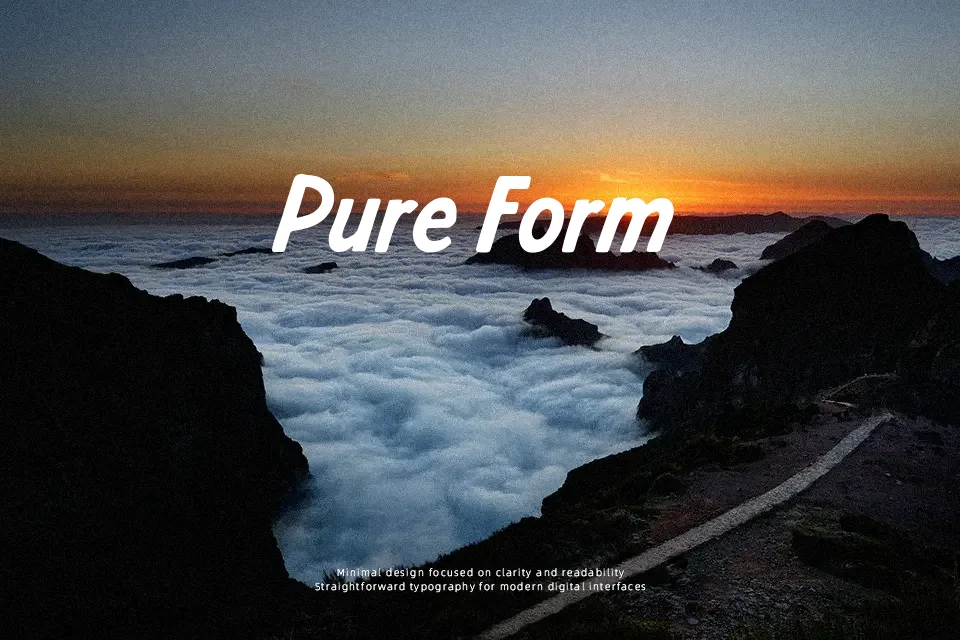 Super Duty Font Display Font Preview