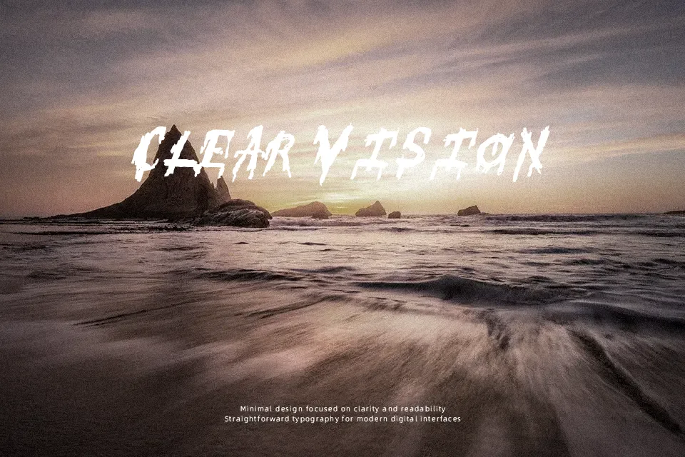Super Fear Font Font Preview for Poster