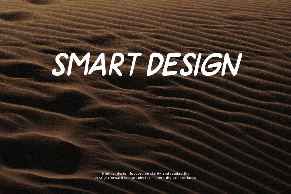 Super Gossip Font Comic Font Preview for Advertising