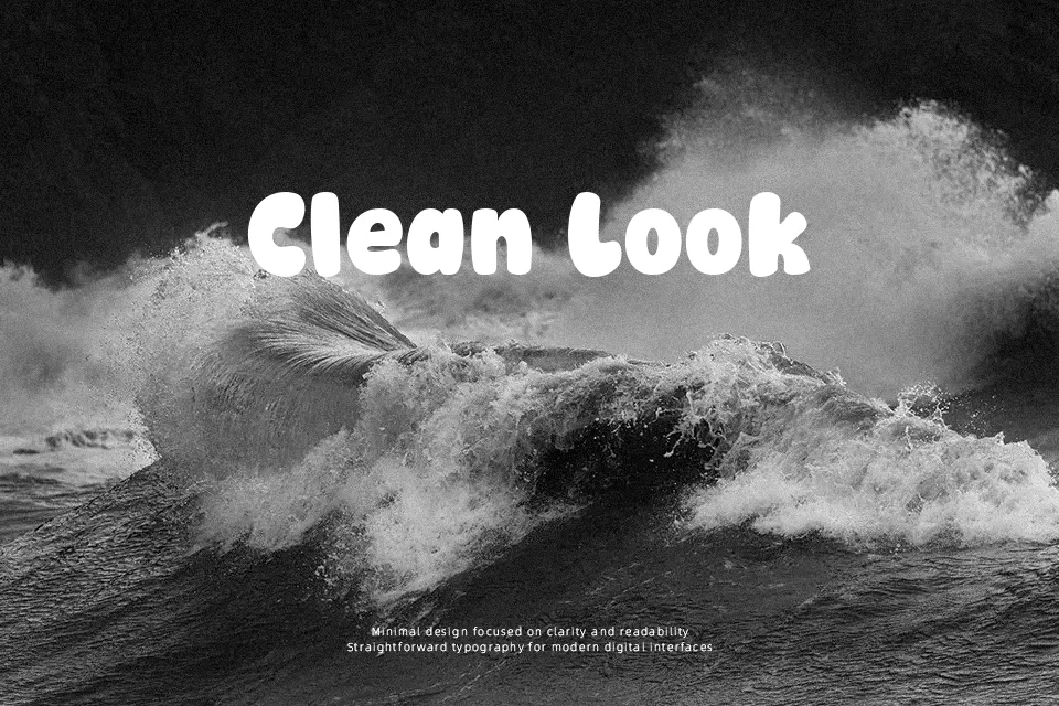 Super Greatly Font Font Preview for Friendly Poster