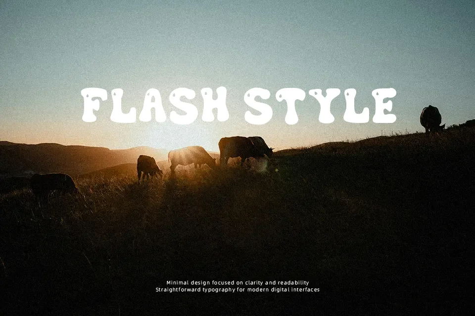 Super Groovy Font Decorative Font Preview for Logo