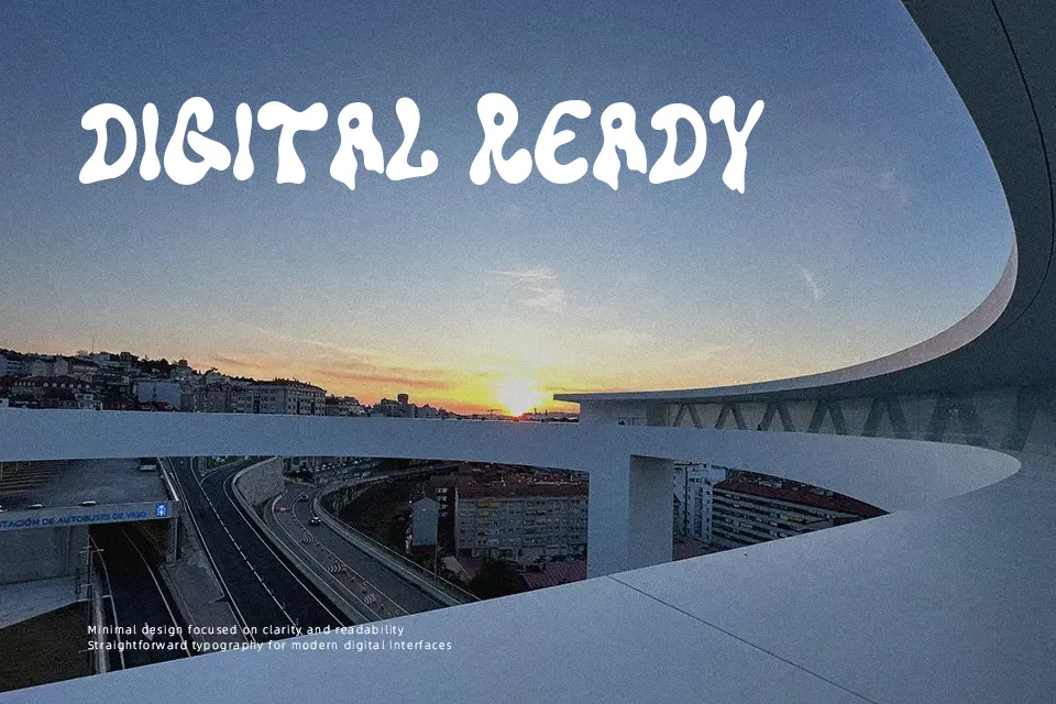 Super Liquida Font Font Preview for Creative Social Media