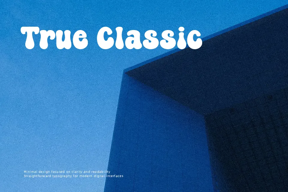 Super Monday Font Font Preview for Retro Poster