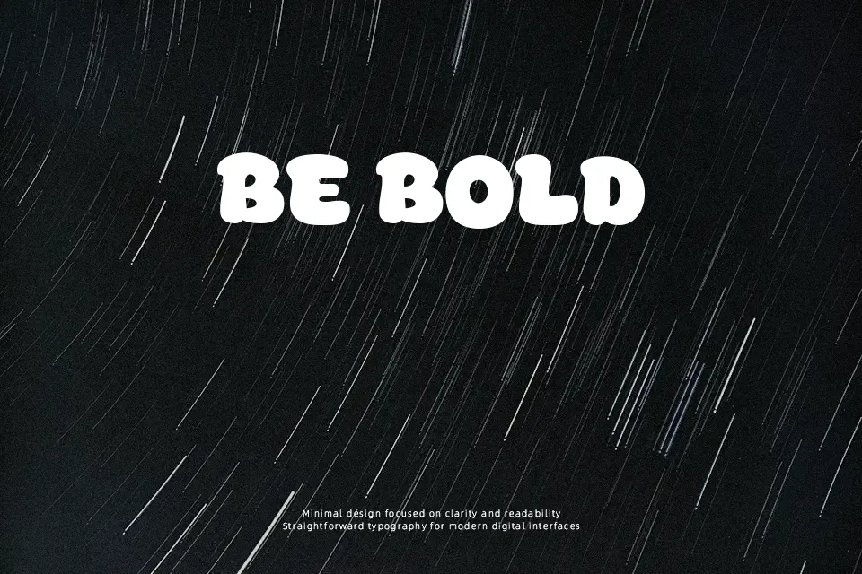 Super Sense Font Cartoon Font Preview for Social Media