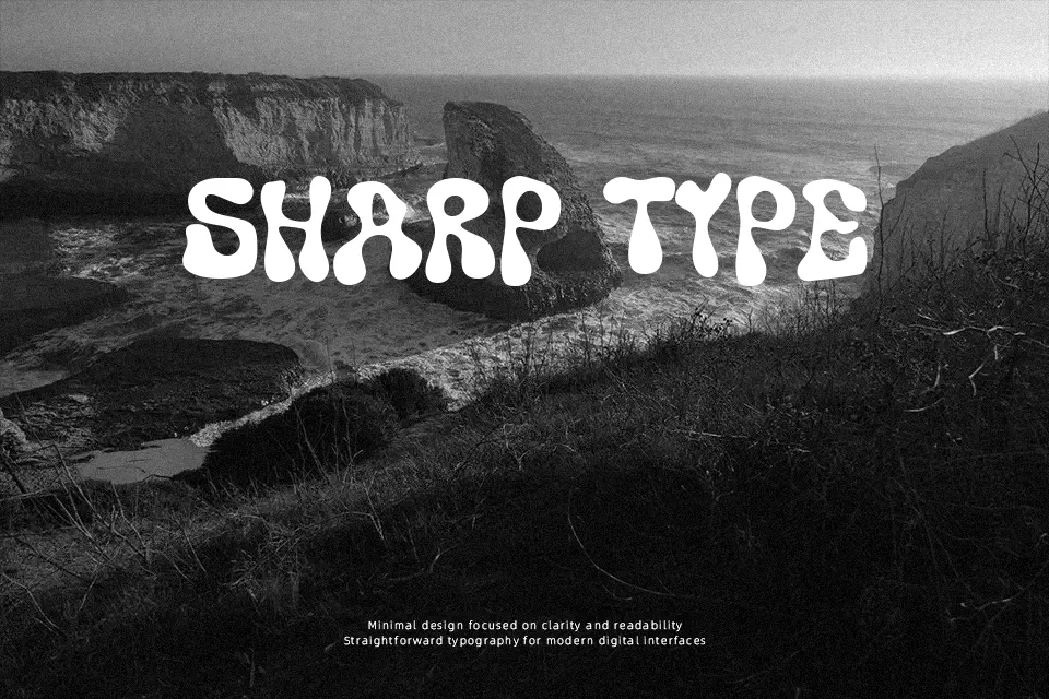 Super Shake Font Display Font Preview for Poster