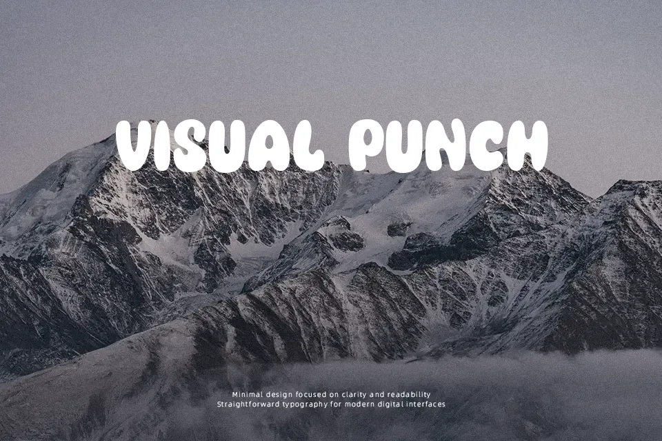 Super Story Font Font Preview for Bubble Social Media