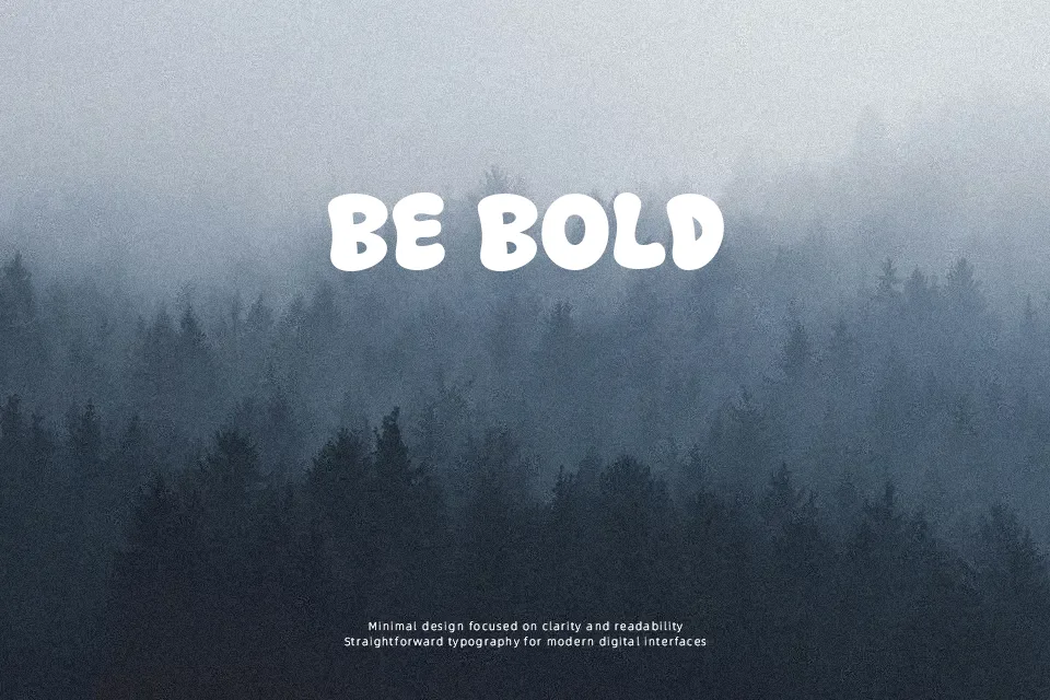 Super Vanilla Font Font Preview for Playful Poster