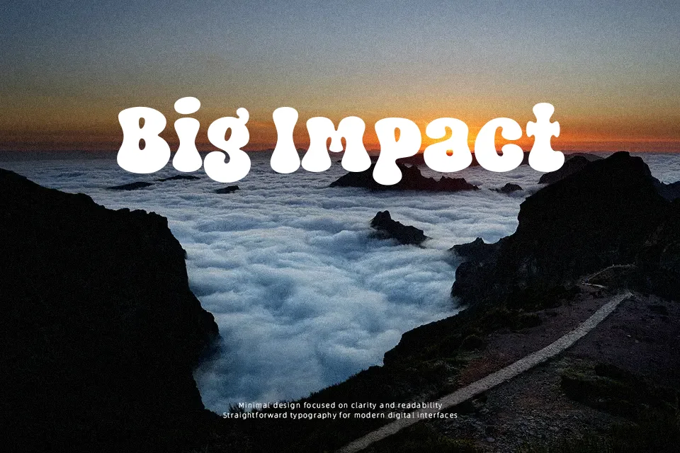 Super Vibes Font Font Preview for Retro Headline
