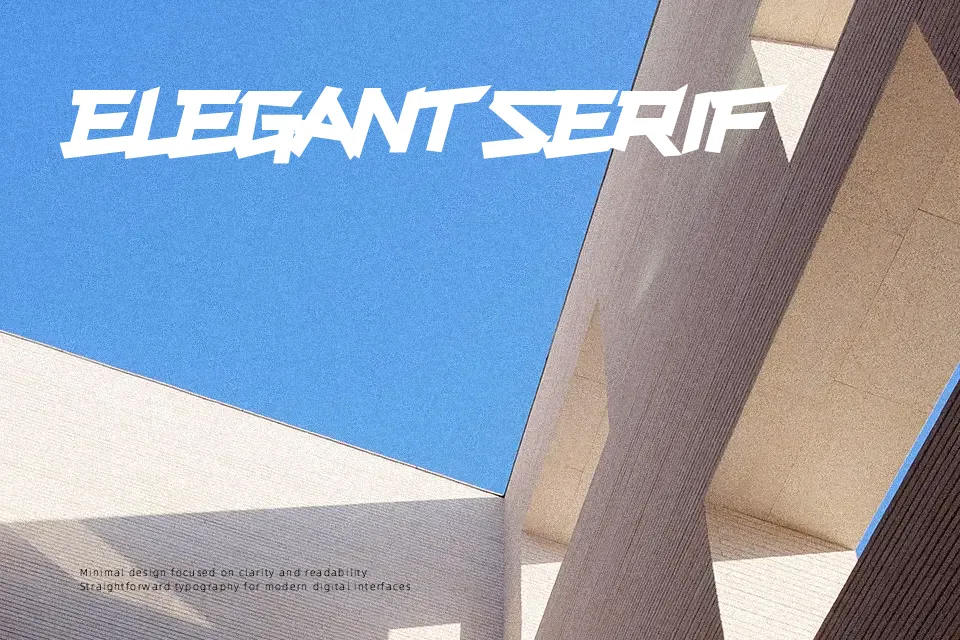 Supercarver Font Decorative Font Preview for Film