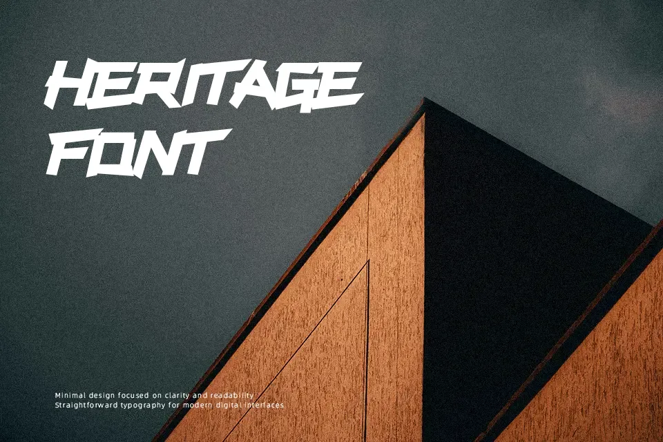 Supercarver Font Font Preview for Rough Logo