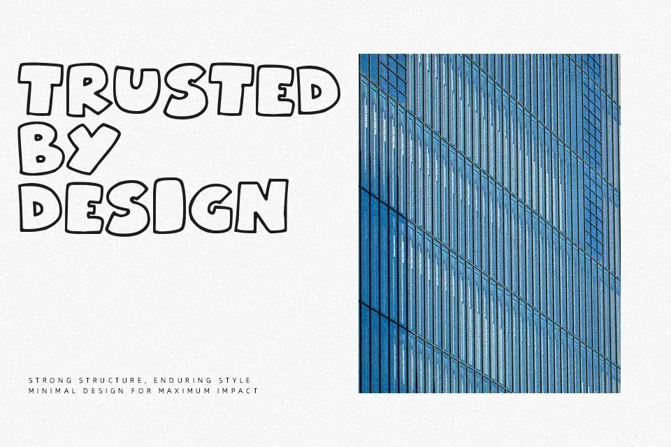 Superchunky Font Cartoon Font Preview for Headline