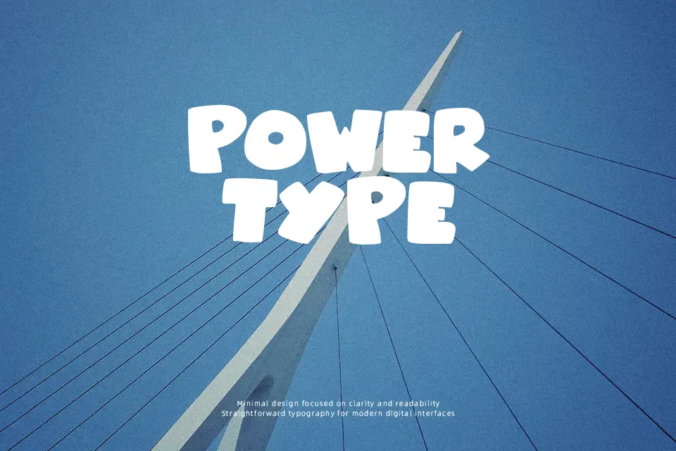 Superchunky Font Font Preview for Bold Packaging