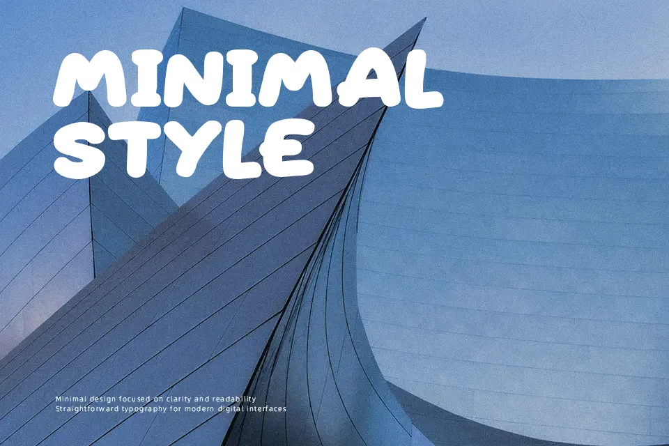 Superfats Font Rounded Font Preview for Logo