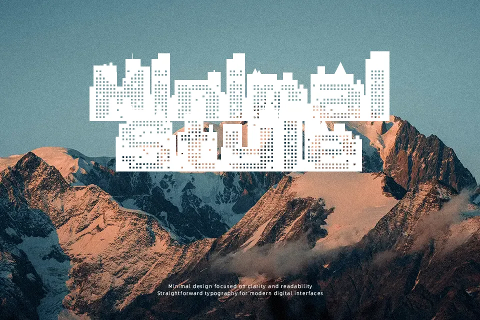 SuperSkyline Font Font Preview for Bold Advertising