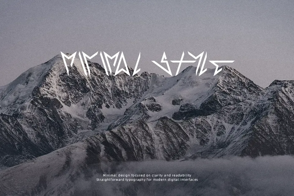 Superstar Font Geometric Font Preview for Packaging