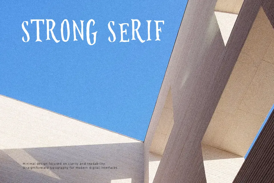 Surabanglus Font Font Preview for Retro Poster
