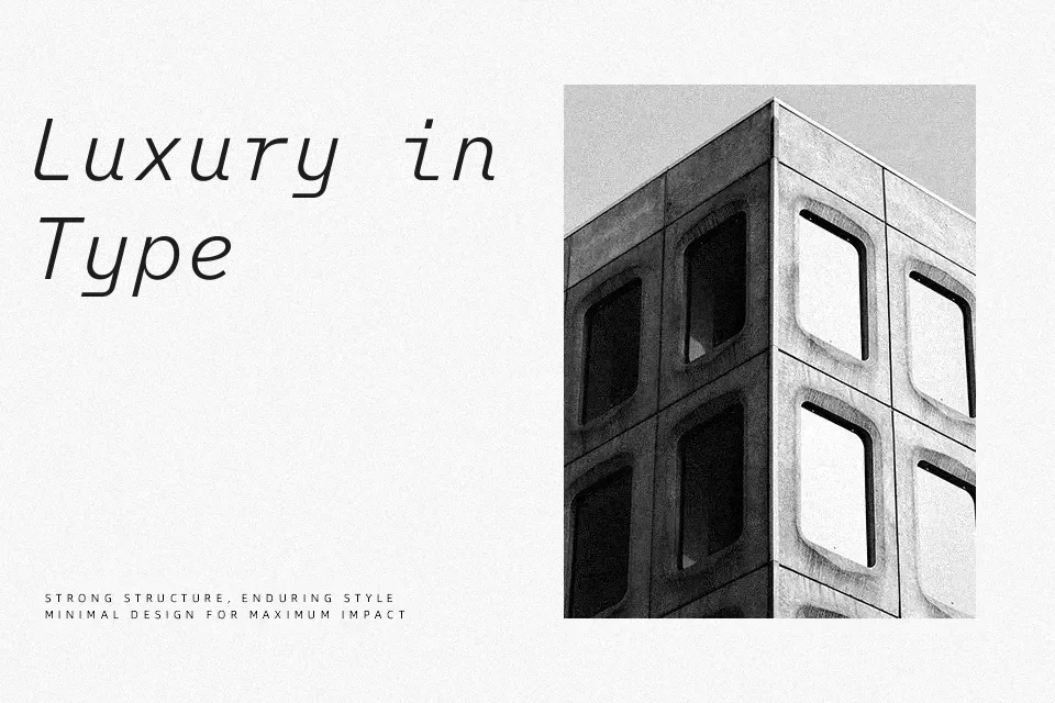 SUSE Mono Font Sans Serif Font Preview for Website