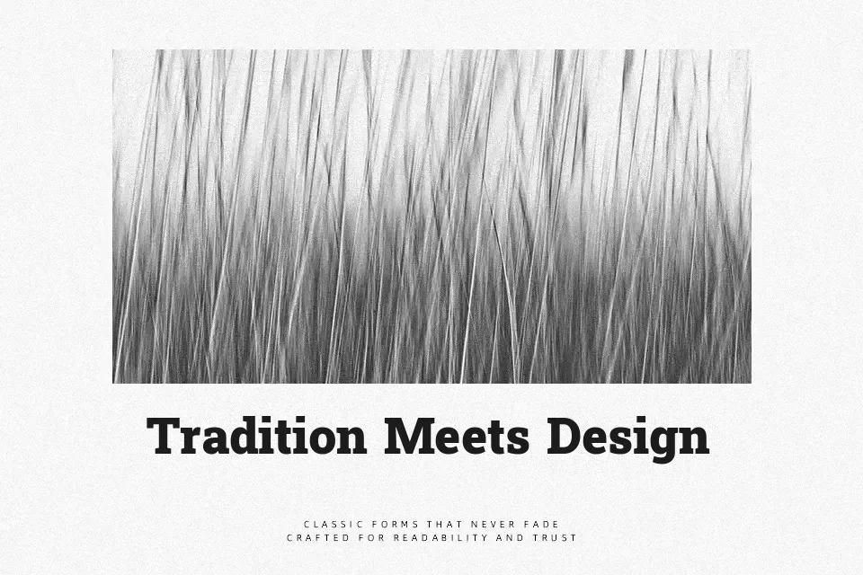 Suwannaphum Font Serif Font Preview for Branding