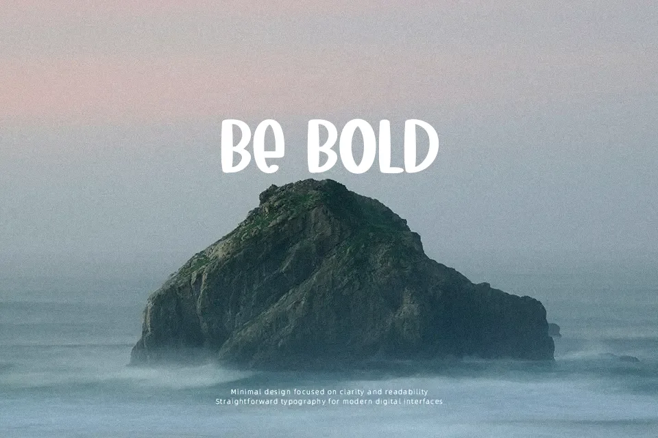 Sweet Home Font Rounded Font Preview for Logo