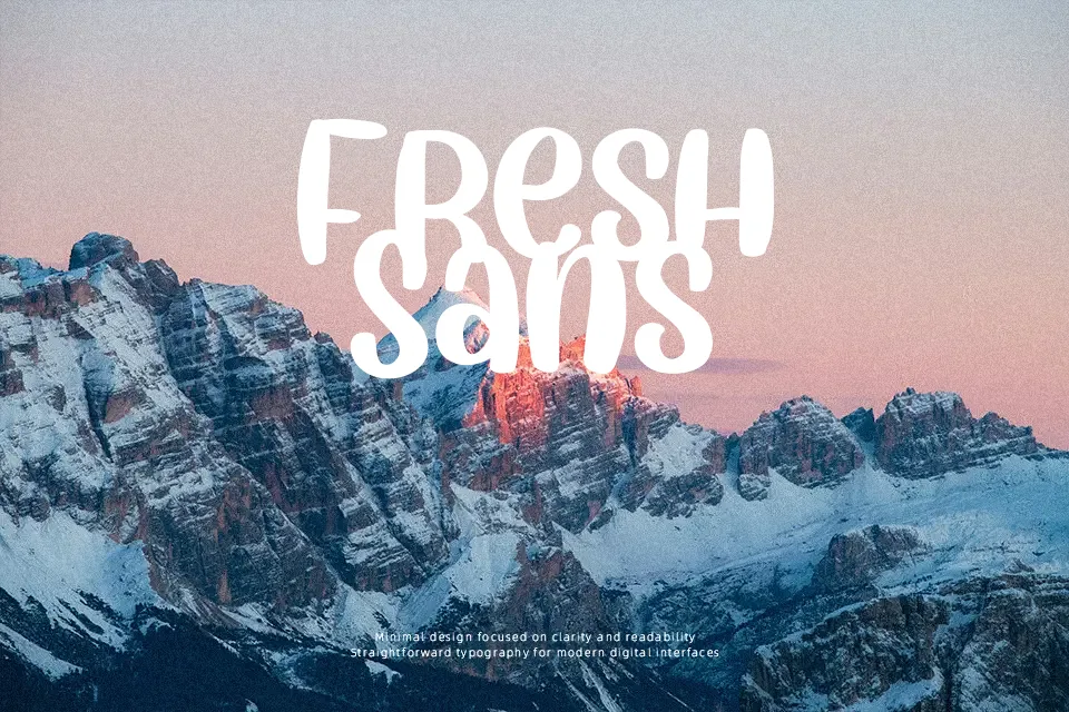 Sweet Winter Font Display Font Preview for Christmas