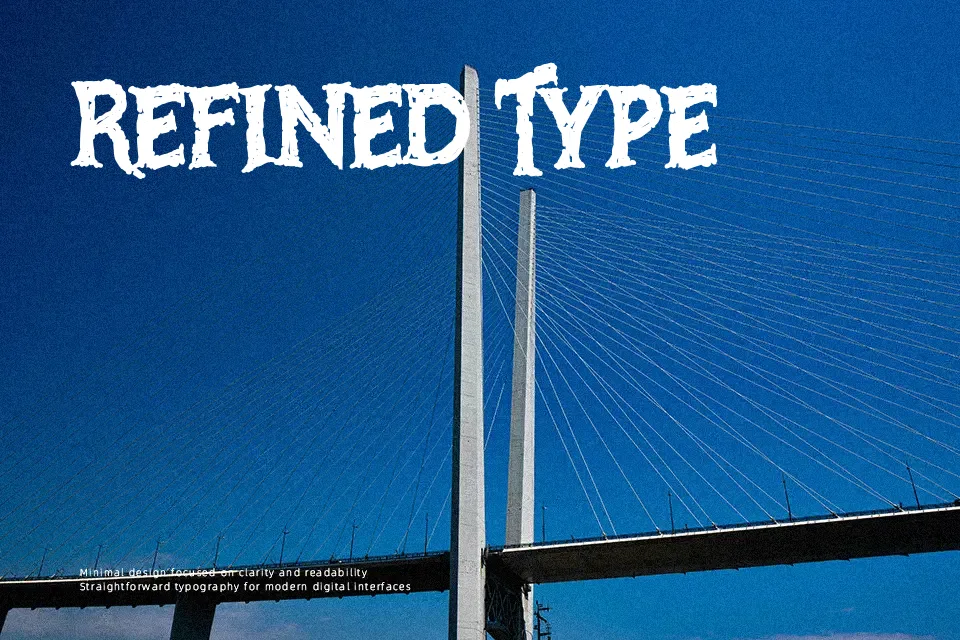 Swinging Wake Font Font Preview for Rough Film