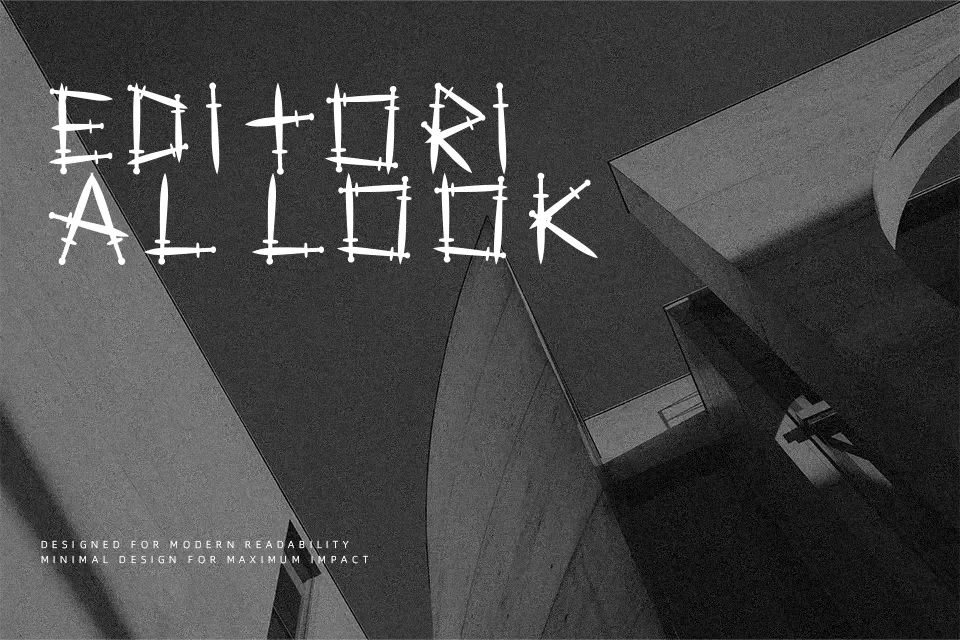 Swordlings Font Font Preview for Dramatic Film