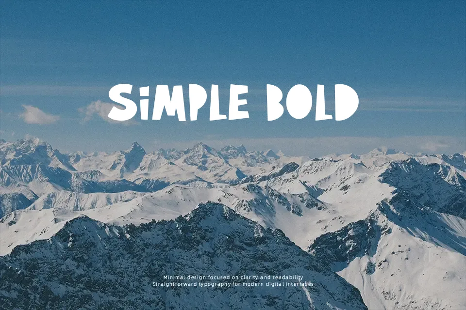 Symbiosis Font Font Preview for Bold Logo