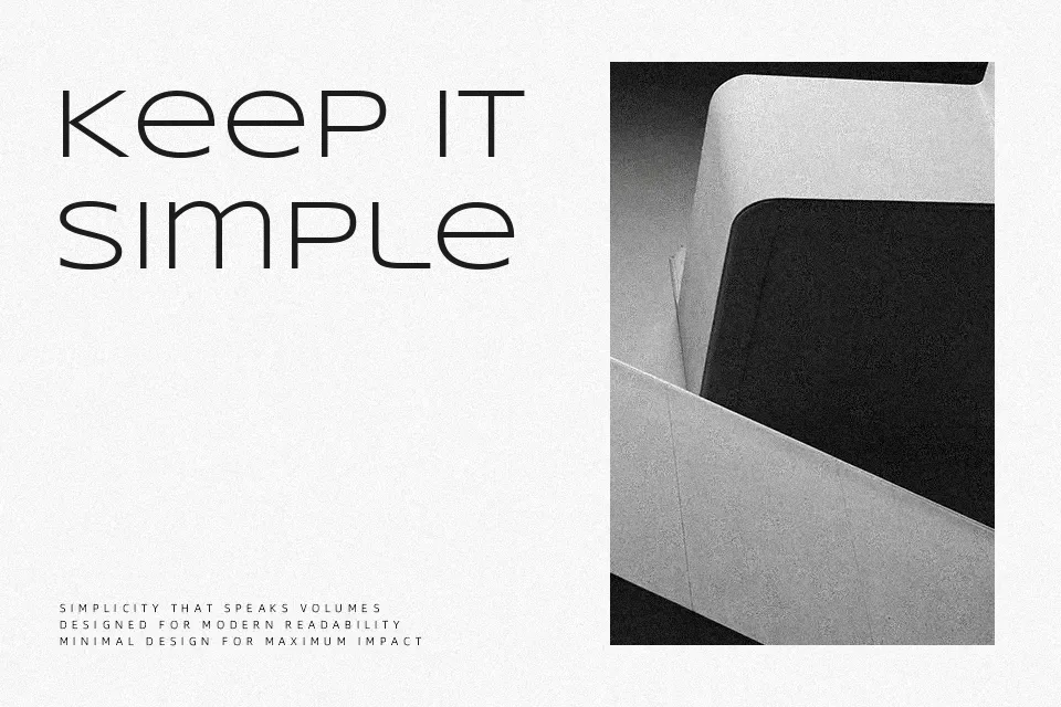 Syncopate Font Font Preview for Clean Headline
