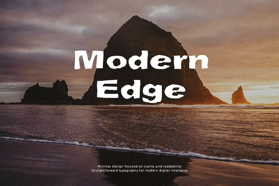 Syntax Error Font Font Preview for Rough Advertising